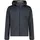 Man Jacket Zip Hood Funktionsjacke Braun 50