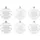 7cm, clear, diverse Motive 6x