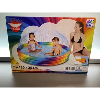 Happy People Rainbow Baby-Pool 150 x 25 cm (77421)