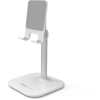 Digipower Höhenverstellbarer Tablet Ständer bis 25cm Diagonale Weiß
