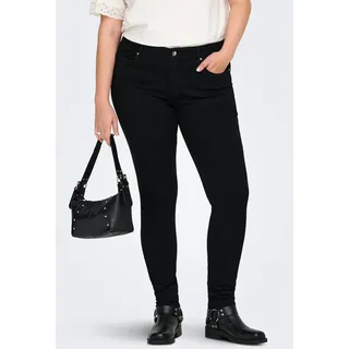 ONLY CARMAKOMA CARWILLY Skinny Fit Schwarz 42/32