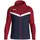 Kapuzenjacke Marine/Chili Rot M