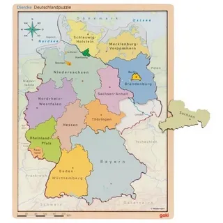 GoKi Puzzle im Puzzle Deutschland (57417)