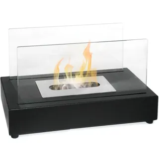 Divina Fire Berliner Bioethanol-Kamin, Tischkamin, L35 x T18 x H20,5