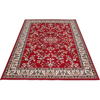Teppich Oriental, Andiamo, rechteckig, Höhe: 8 mm, Kurzflor, Orient-Optik, ideal im Wohnzimmer & Schlafzimmer rot 60 cm x 110 cm x 8 mm