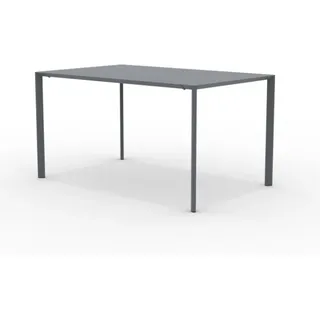 Robuster Gartentisch Fox 140x90 cm antik grau AG