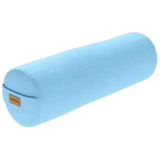 GORILLA SPORTS Yogakissen Yoga Bolster in verschiedenen Farben blau