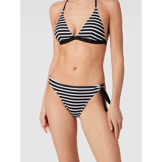 Bikini-Hose mit Streifenmuster Modell 'RCS mini brief', Black, 42