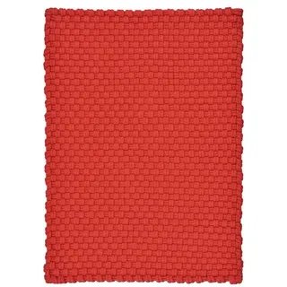 pad Outdoorteppich Uni 170 x 240 cm Polypropylen Rot
