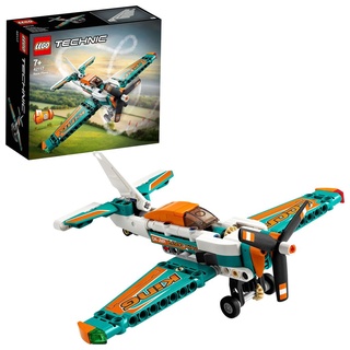 LEGO 42117 Technic Rennflugzeug & Jet-Flugzeug, 2-in-1 Spielzeug für Kinder ab 7, Geschenke zum Geburtstag oder zu Weihnachten für Jungen und Mä...