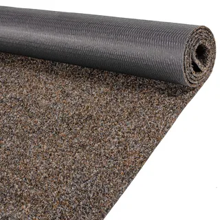 ANRO Teppich Läufer Schmutzfangmatte Sauberlaufmatte Fußmatte Indoor Outdoor Flur Eingang Oskar 140 x 80 cm Braun