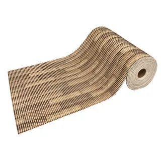 Weichschaummatte Holzoptik Meterware Bodenmatte Badteppich Antirutschmatte 65x130 cm