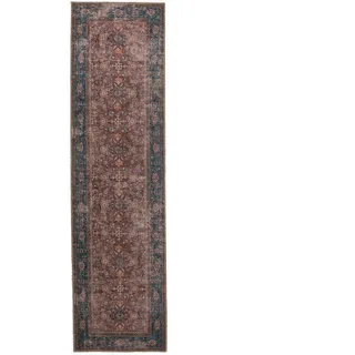 KADIMA DESIGN Läufer floral Rot 60 x 230 cm - HURST Kadima Design
