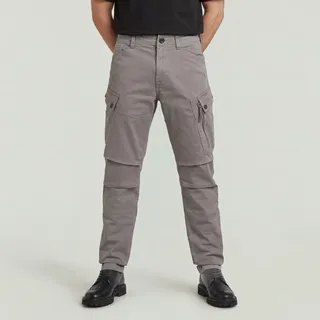 G-Star Roxic Zip Straight Tapered Cargohose Grau W29/L32