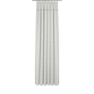 Vorhang WIRTH "Wiessee", weiß, B:150cm H:325cm, Baumwolle, Leinen, Modal, Gardinen, nach Maß