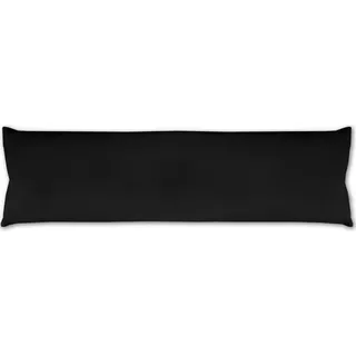 BestLivings Kissenbezug Seitenschläfer 40 x 140 cm Schwarz