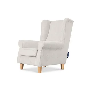 KONSIMO Ohrensessel  Miles , creme , Maße (cm): B: 82 H: 105