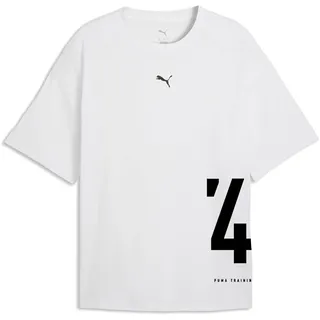 Puma Graphics Oversized Trainingsshirt weiß S