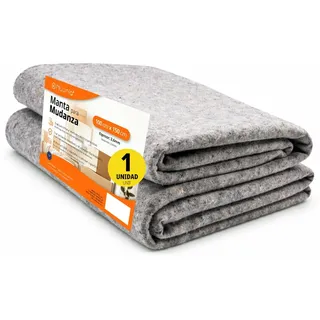 OFITURIA Umzugsdecke, Größe 100x150cm, Schützt Ihre Möbel vor Stößen und beim Transport, Wiederverwendbare Decke, Ideal für Aktivitäten, Haustiere oder Renovierungen, mit 3,6mm Stärke (1 STK.)