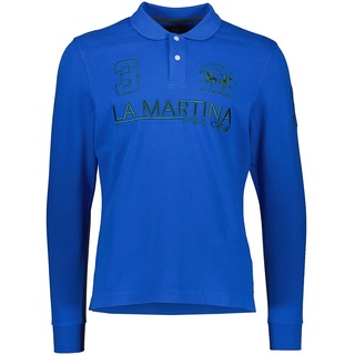 La Martina Poloshirt in Blau - M