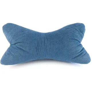 Plückefinken Lesekissen Leseknochen 80 x 30 cm Jeansblau