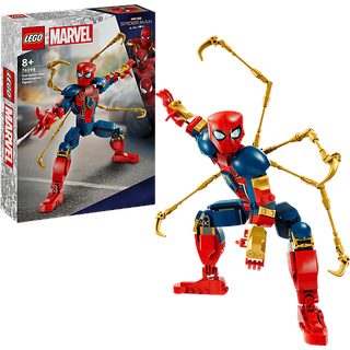 LEGO Marvel 76298 Iron Spider-Man Baufigur Bausatz, Mehrfarbig