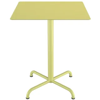 Houe Pico Gartentisch 60 x 60 x 74 cm Gelb