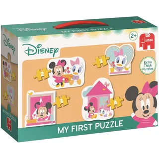 Disney 19646 Mouse Mickey & Friends Minnie Maus Puzzle, grün