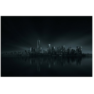 Papermoon Premium collection Fototapete New York Skyline  (B x H: 450 x 280 cm, Vlies)