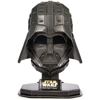 Star Wars Puzzle - 4D Build - Darth Vader Helm - schwarz  - Lizenzierter Fanartikel - Standard