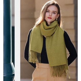 XDeer Modeschal Damen Schal,kuschelweich,Winter Schal Poncho Qualität,Neuer Stil, Damen Halstuch Geschenk für Frauen in verschiedenen Farben grün 66 cm