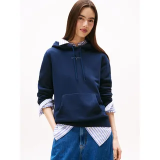 Tommy Hilfiger TJW REG LINEAR Hoodie Dark Night Navy XS (34)