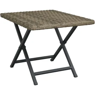 vidaXL Klapptisch 45 x 35 x 32 cm Grau