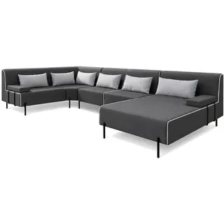 Trada Borneo XL Loungesofa Dunkelgrau