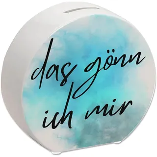 Das gönn ich Mir Spardose mit Spruch Sparen mit Style Gönns dir Spruch zum Sparschwein Auszeit Sparbüchse Geburtstag für Erwachsene zur Einweihung
