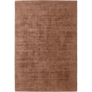 Teppich HEINE HOME Gr. 6, braun (zimt), B:200cm H:10mm L:200cm, Kunstfaser, Polyester, Teppiche, Teppich