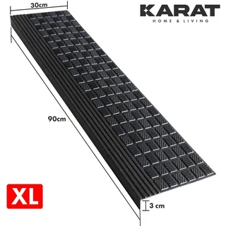 Karat Diamond 30 x 90 cm Schwarz