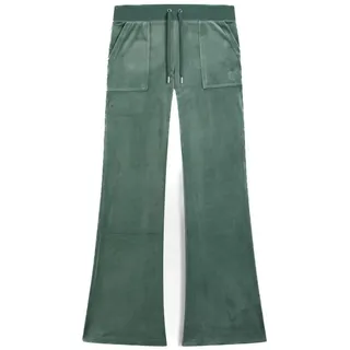 Juicy Couture LAYLA LOW RISE POCKETED FLARE PANT Trainingshose grün M