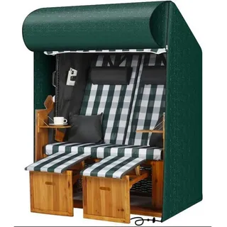 luxuskollektion Strandkorb Schutzhülle 135 x 105 x 175 cm Grün