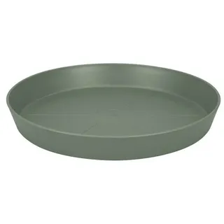 elho Loft Urban Untersetzer Rund 24 - Untersetzer für Außen & Zubehör - Ø 24.4 x H 3.4 cm - Grün/Pistazien Grün