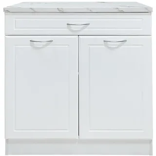 Hti-Living Unterschrank Jenna Country 80 x 50 x 83 cm Weiß