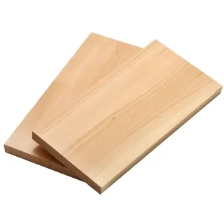 Tarrington House Grillbrett, Zedernholz, 30 x 14 x 1.9 cm, geeignet zum Grillen, 2 Stück