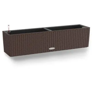 Lechuza Balkonkasten BALCONERA Cottage 80 cm, mokka  Blumenkasten