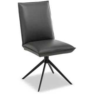 KOINOR Stuhl Soul 1276 SSX Leder Schwarz
