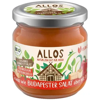 Allos Veganer Feinkostsalat Budapester bio