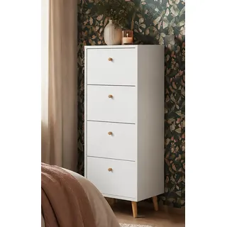 Schildmeyer Kommode »Bjarne« mit 4 Schubladen & 40,3x33x101,3cm - braun -