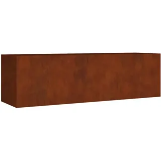 vidaXL Hochbeet 280 x 80 x 80 cm Cortenstahl