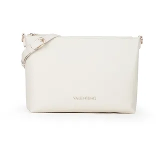Valentino Brixton Umhängetasche Kunstleder Ecru/Beige