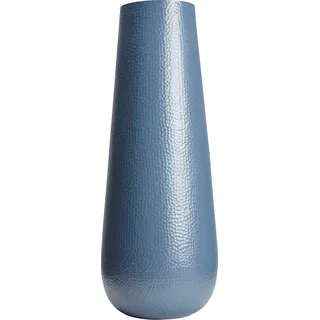 Bodenvase BEST "Lugo" Vasen Gr. H: 80 cm Ø 30 cm, blau (navyblau) Blumenvasen ØxH: 30x80 cm