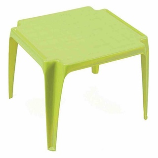 Ipae-Progarden Gartentisch Kindertisch, 50x50 cm, limegreen Vollkunststoff, Monoblock, stapelbar grün